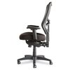 Alera Executive Chair, Mesh, 18-1/2" to 22" Height, Padded Arms, Black ALEEL41ME10B